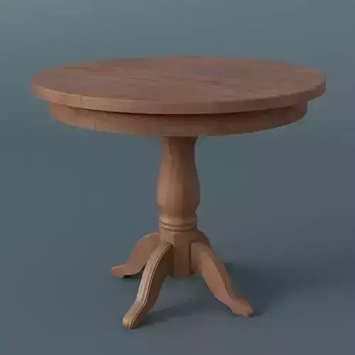 Round table 3D model