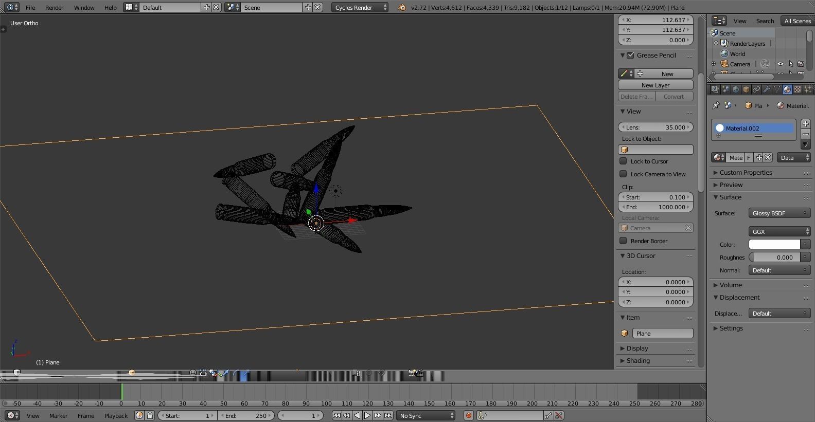 Silver Bullets  Low-poly 3D model_3