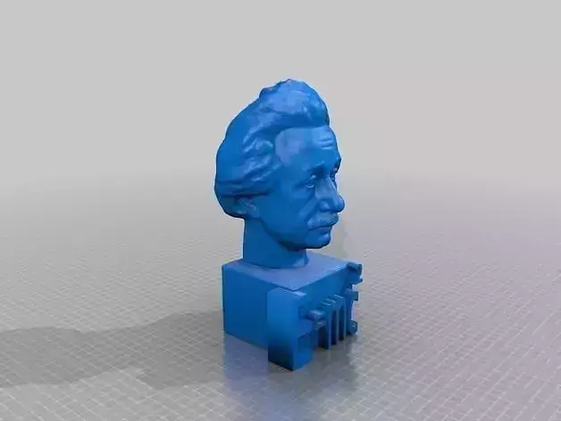 Einstein Bust  Free 3D print model