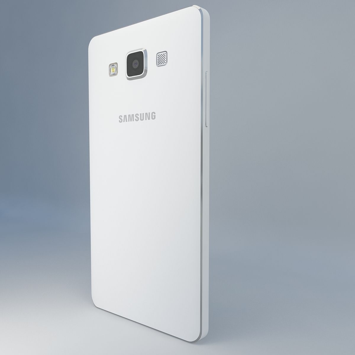 Samsung Galaxy A5 White 3D model_8