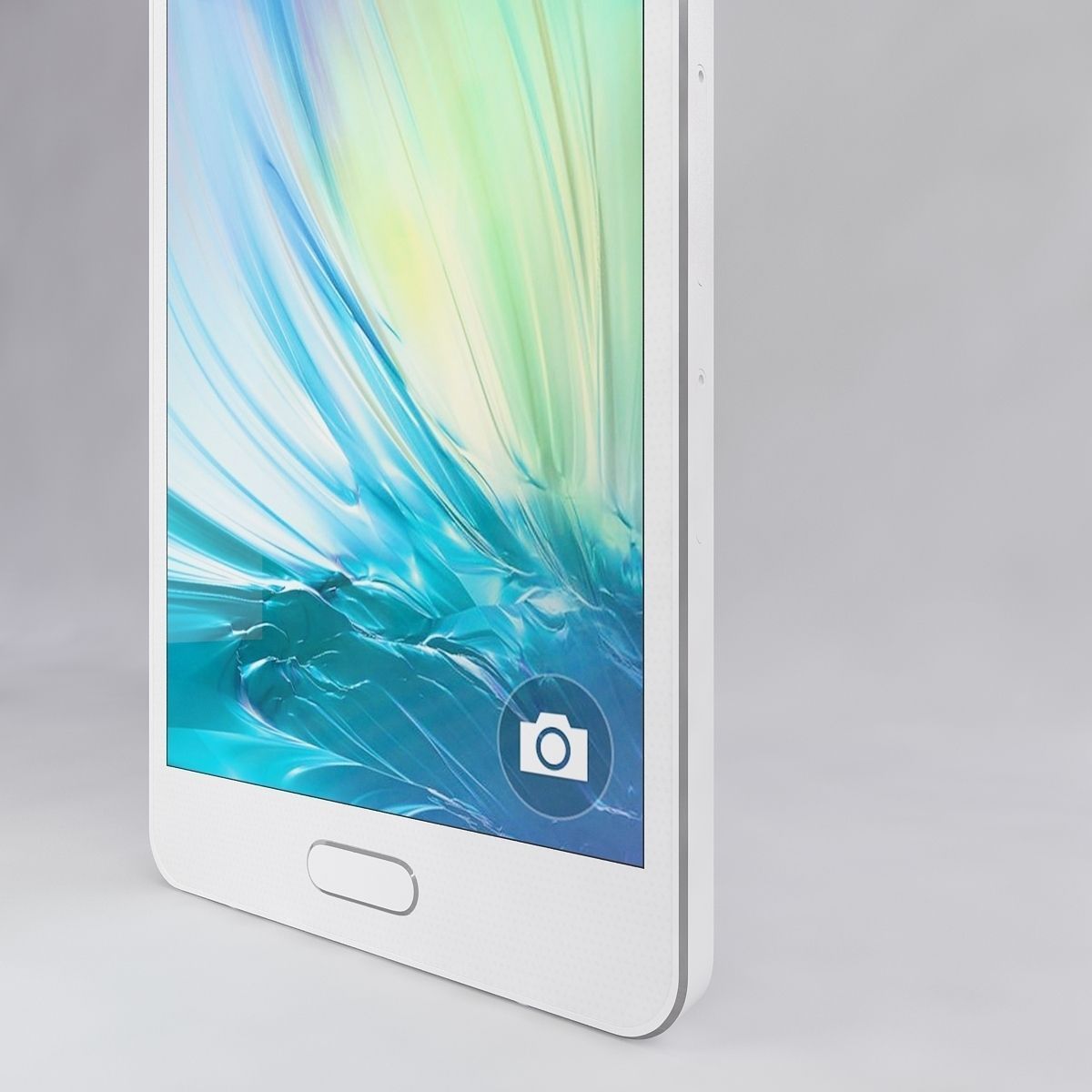 Samsung Galaxy A5 White 3D model_10