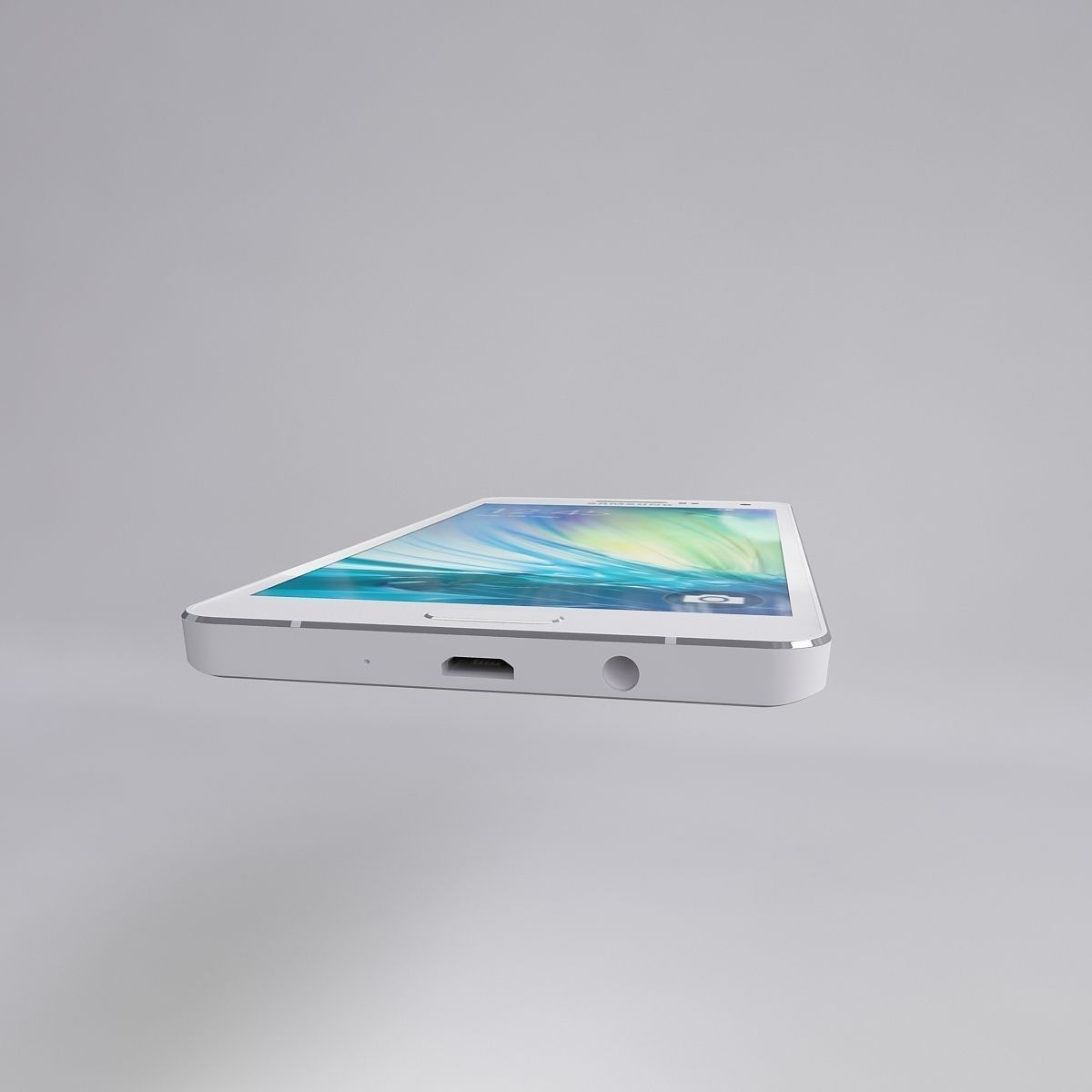 Samsung Galaxy A5 White 3D model_13