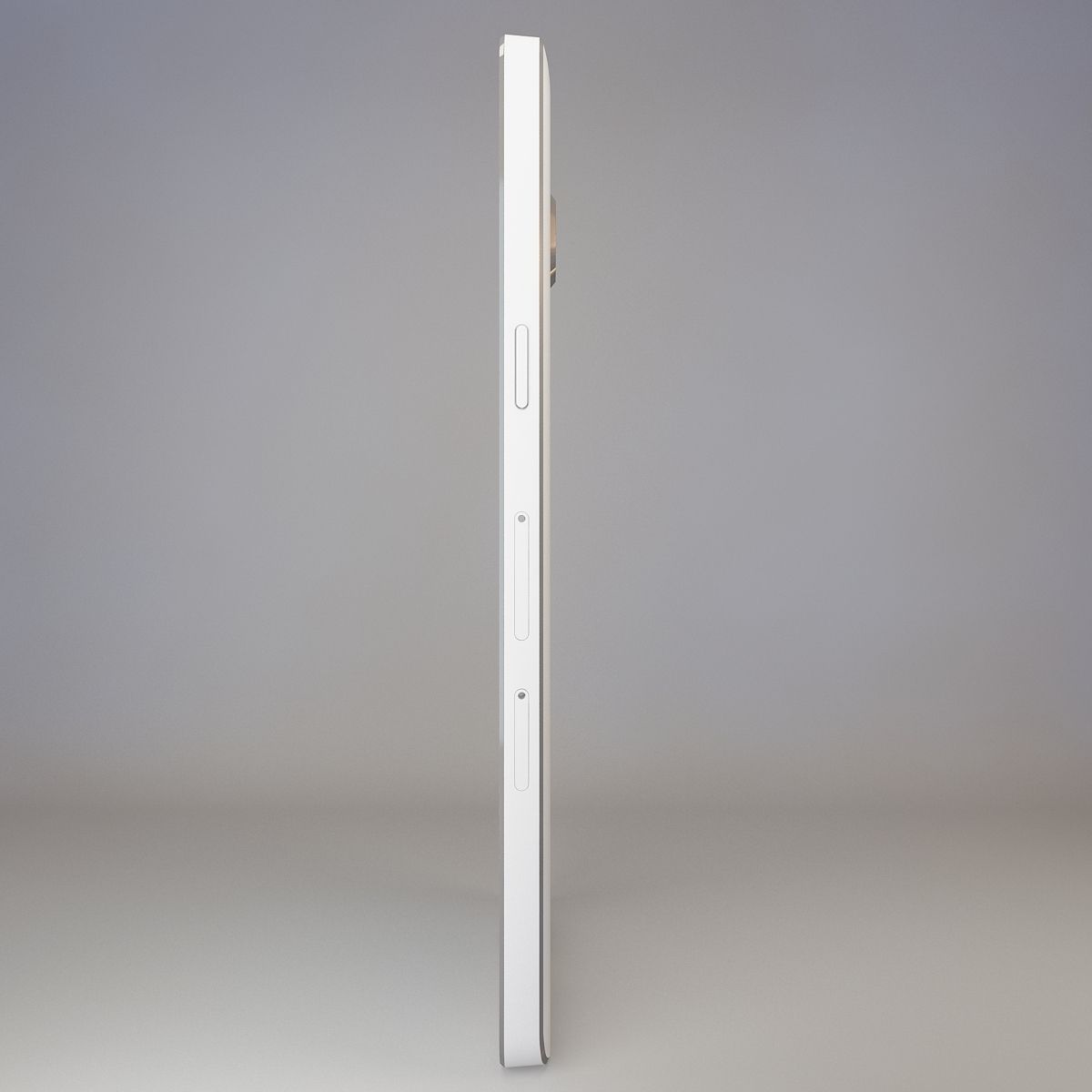 Samsung Galaxy A5 White 3D model_2