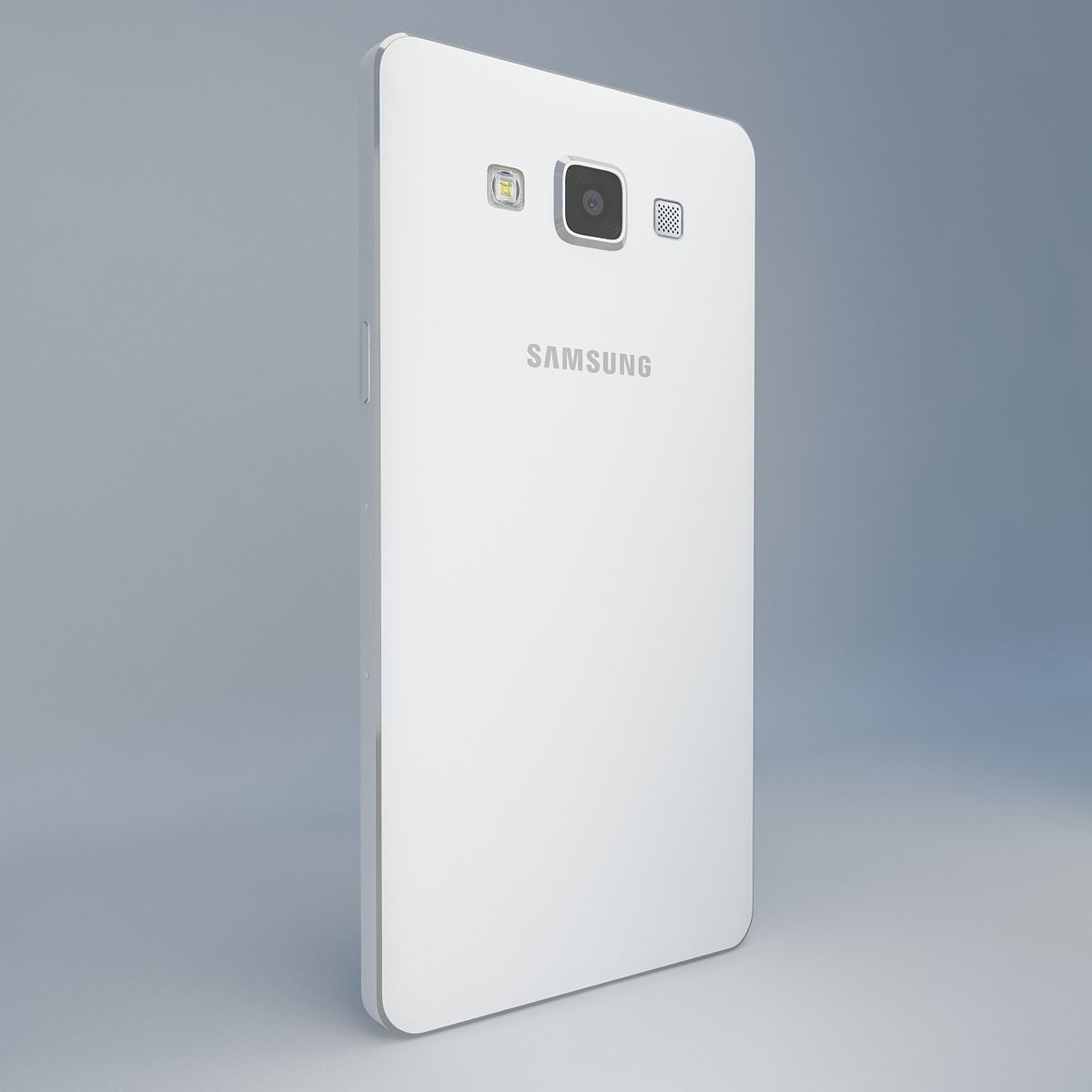Samsung Galaxy A5 White 3D model_6