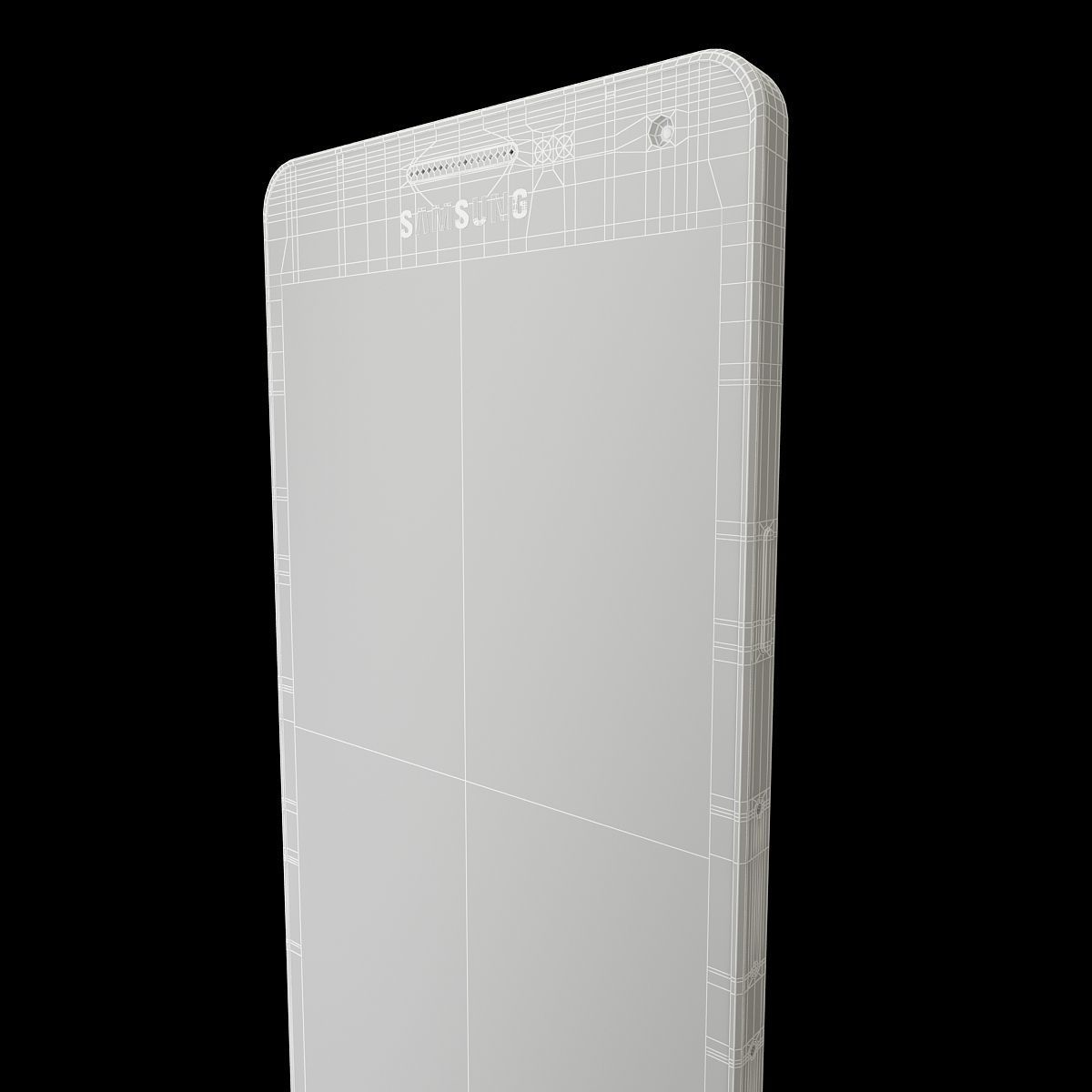 Samsung Galaxy A5 White 3D model_19