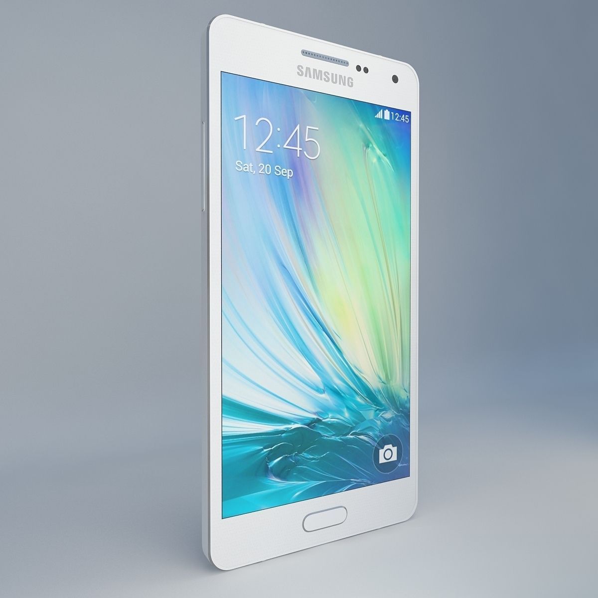 Samsung Galaxy A5 White 3D model_7