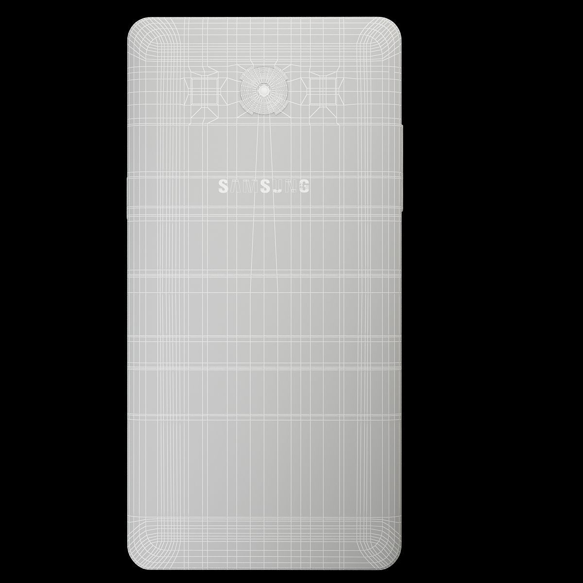 Samsung Galaxy A5 White 3D model_18