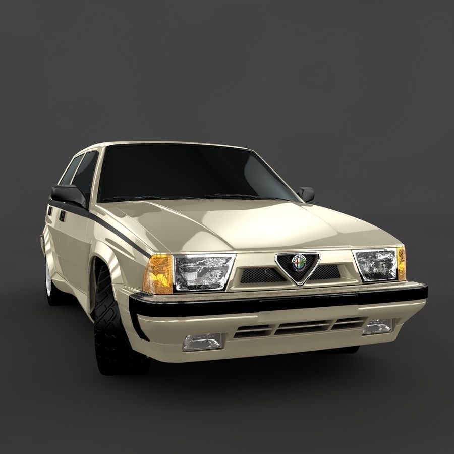 Alfa Romeo 75 3D model_3