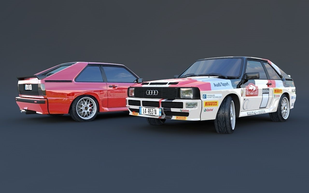 Audi quattro S1 3D model_3