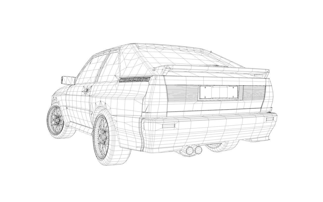 Audi quattro S1 3D model_6