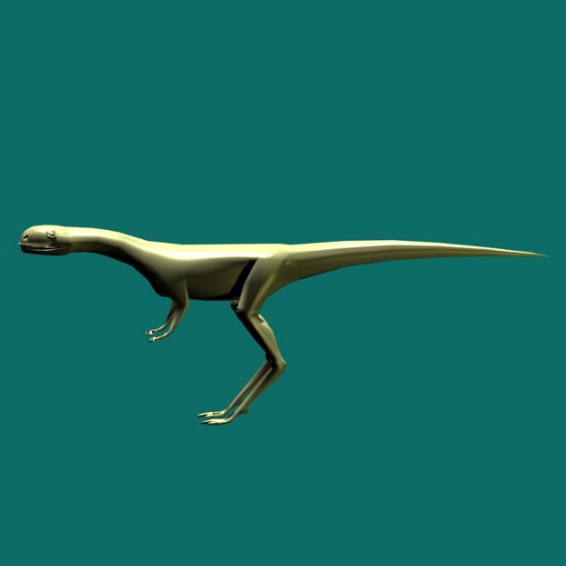 Elaphrosaurus updated 3D model_2