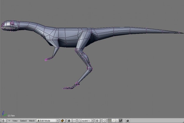 Elaphrosaurus updated 3D model_11