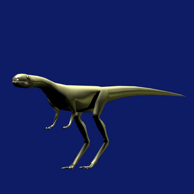 Elaphrosaurus updated 3D model_1