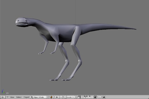 Elaphrosaurus updated 3D model_4
