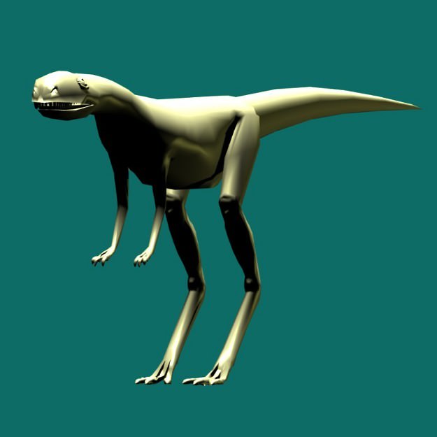 Elaphrosaurus updated 3D model_24