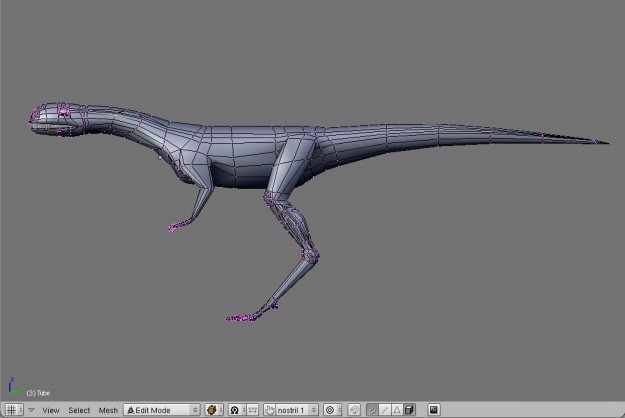 Elaphrosaurus updated 3D model_16