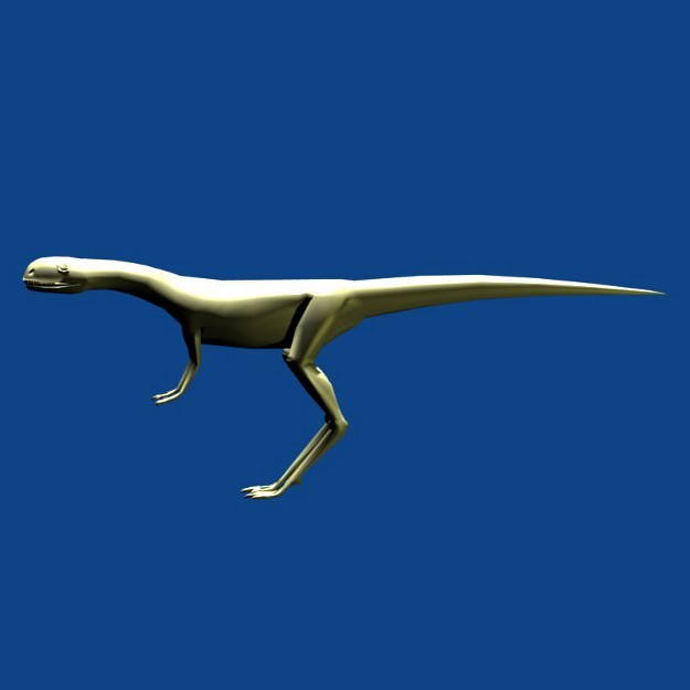 Elaphrosaurus updated 3D model_26