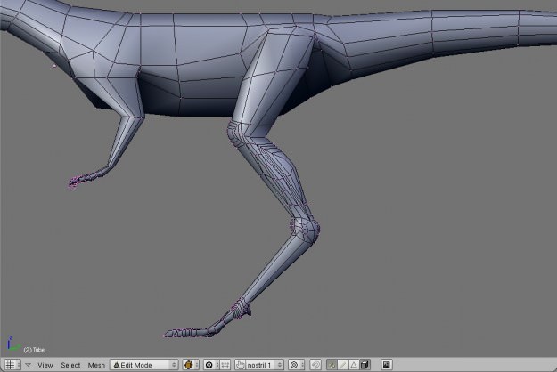 Elaphrosaurus updated 3D model_6