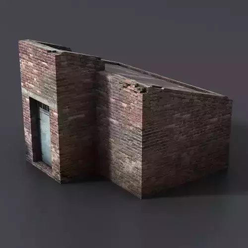 Lowpoly basement entrance