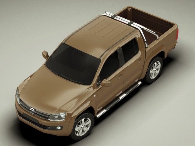 VW Amarok 3D model_9