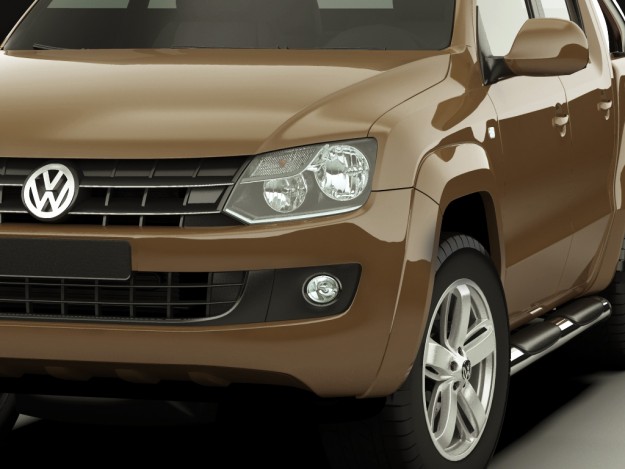 VW Amarok 3D model_8