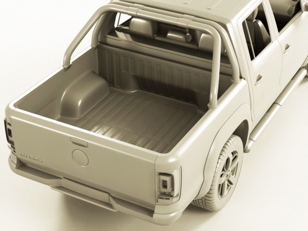 VW Amarok 3D model_13