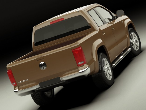 VW Amarok 3D model_4