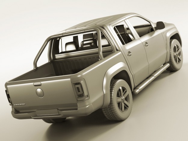 VW Amarok 3D model_12