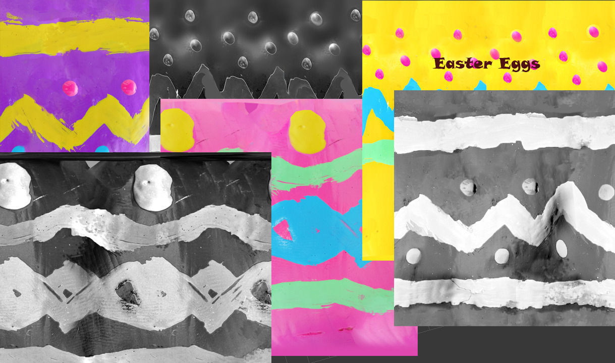 Easter Eggs PBR Low-poly 3D model_4