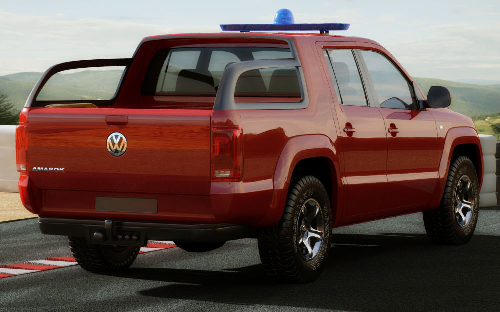 VW Amarok SaR 3D model_14