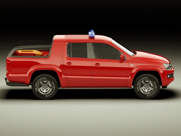 VW Amarok SaR 3D model_2