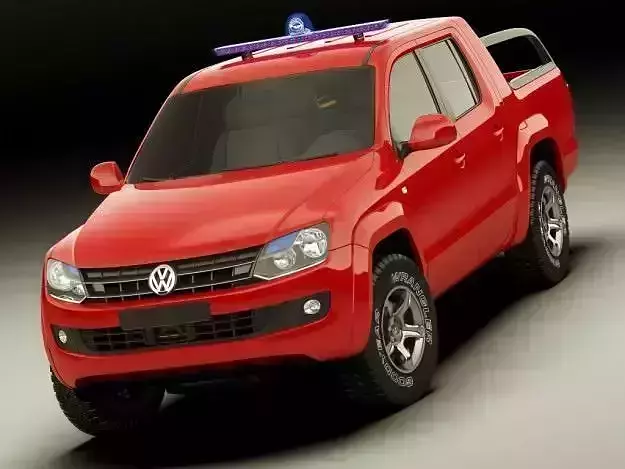 VW Amarok SaR 3D model VW Amarok SaR 3D model