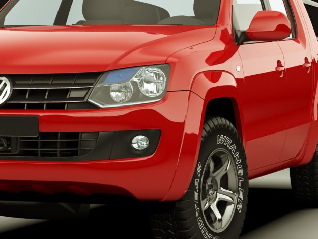VW Amarok SaR 3D model_4