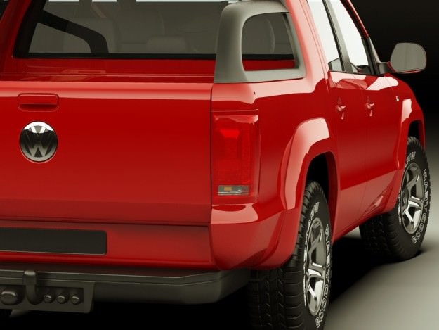 VW Amarok SaR 3D model_3