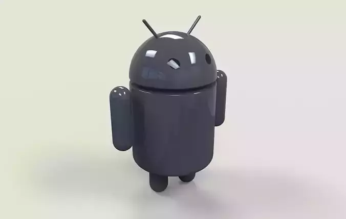 Android robot Free 3D model