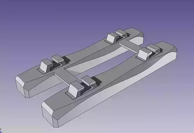 Garden Railway Sleepers Scale 132 Double