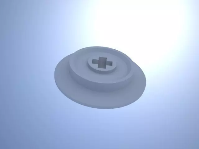 Lego Train Wheel Free 3D model
