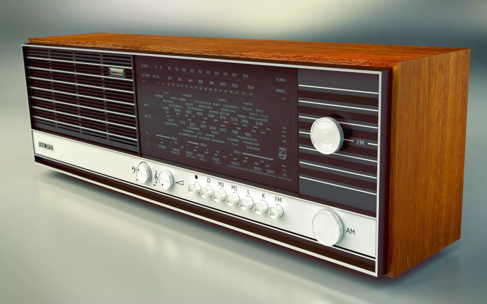 Philips 22 RB 384 63 Free 3D model