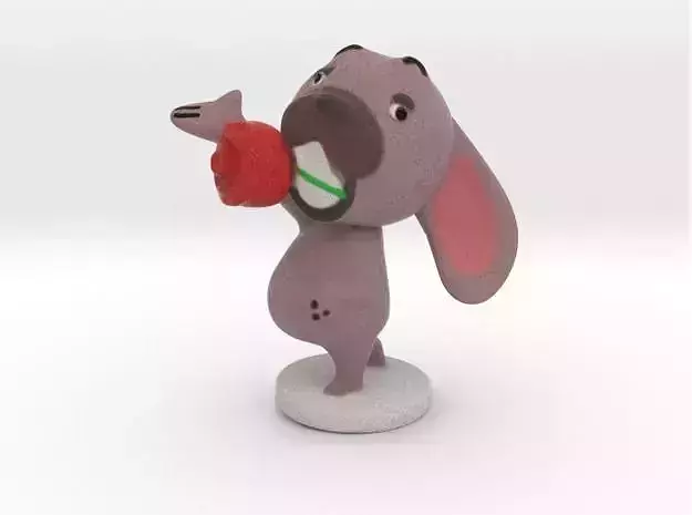 Mugsy FB Sticker 3D print model