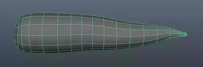 carrot Low-poly 3D model