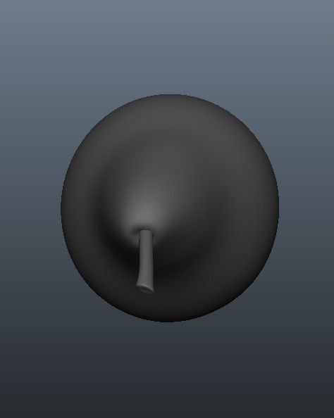 fresh pear Low-poly 3D model_1