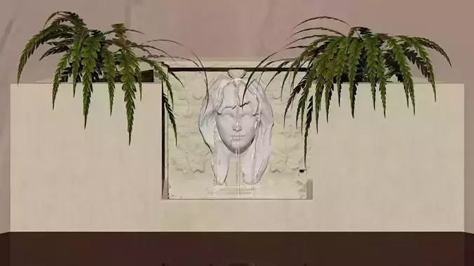 Indoor Water Feature 3D print model