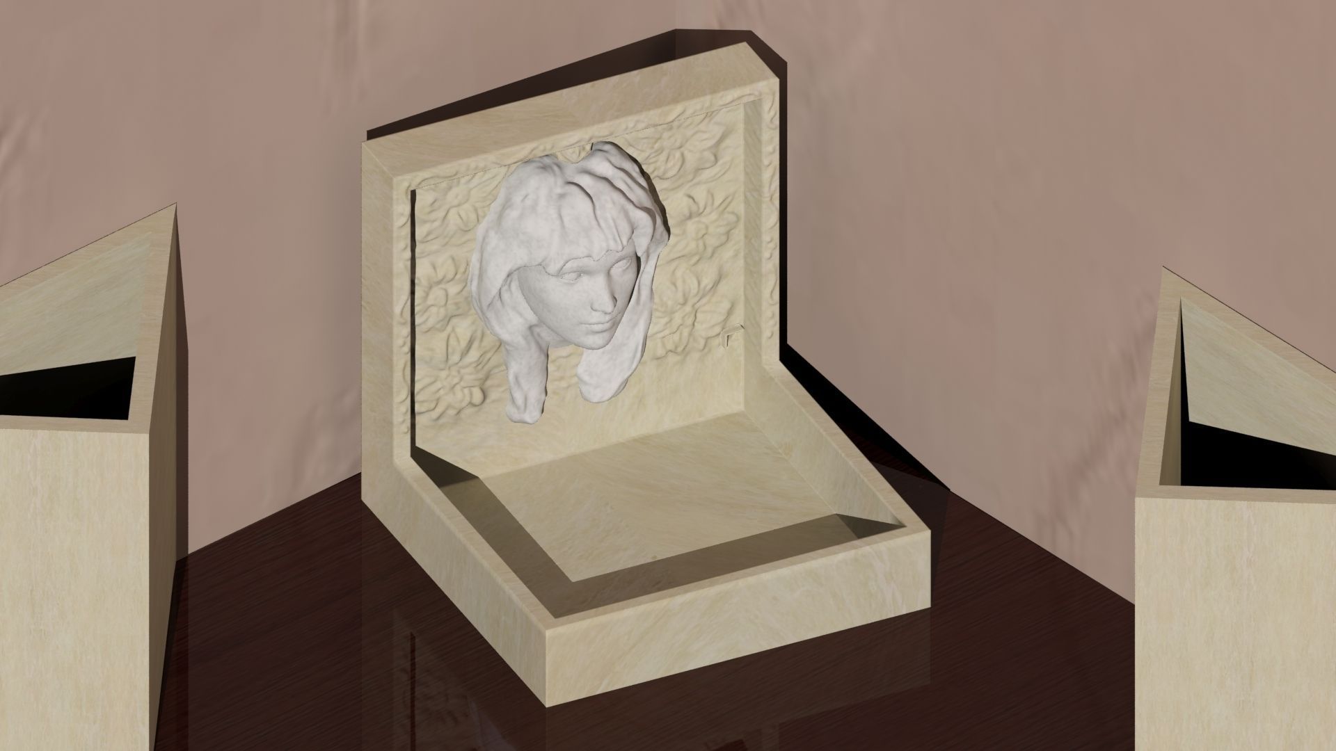 Indoor Water Feature 3D print model_3