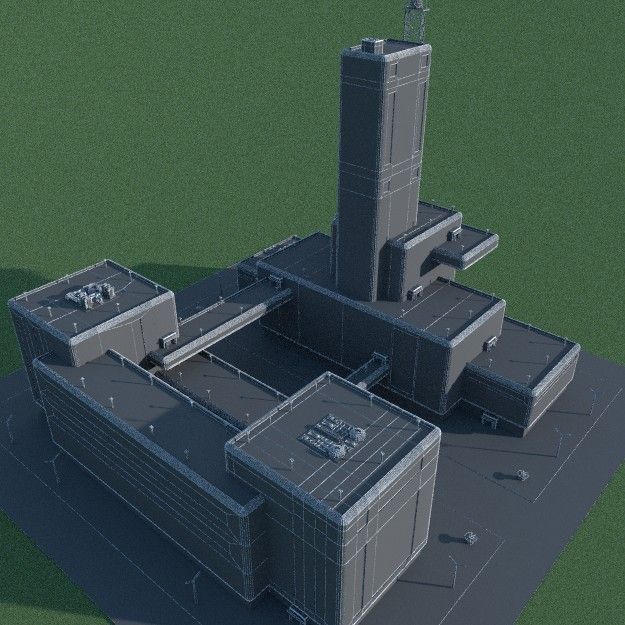 SpiderWare City Block 3D model_8