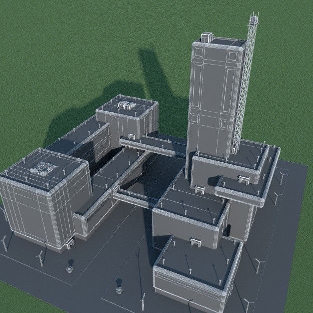 SpiderWare City Block 3D model_7