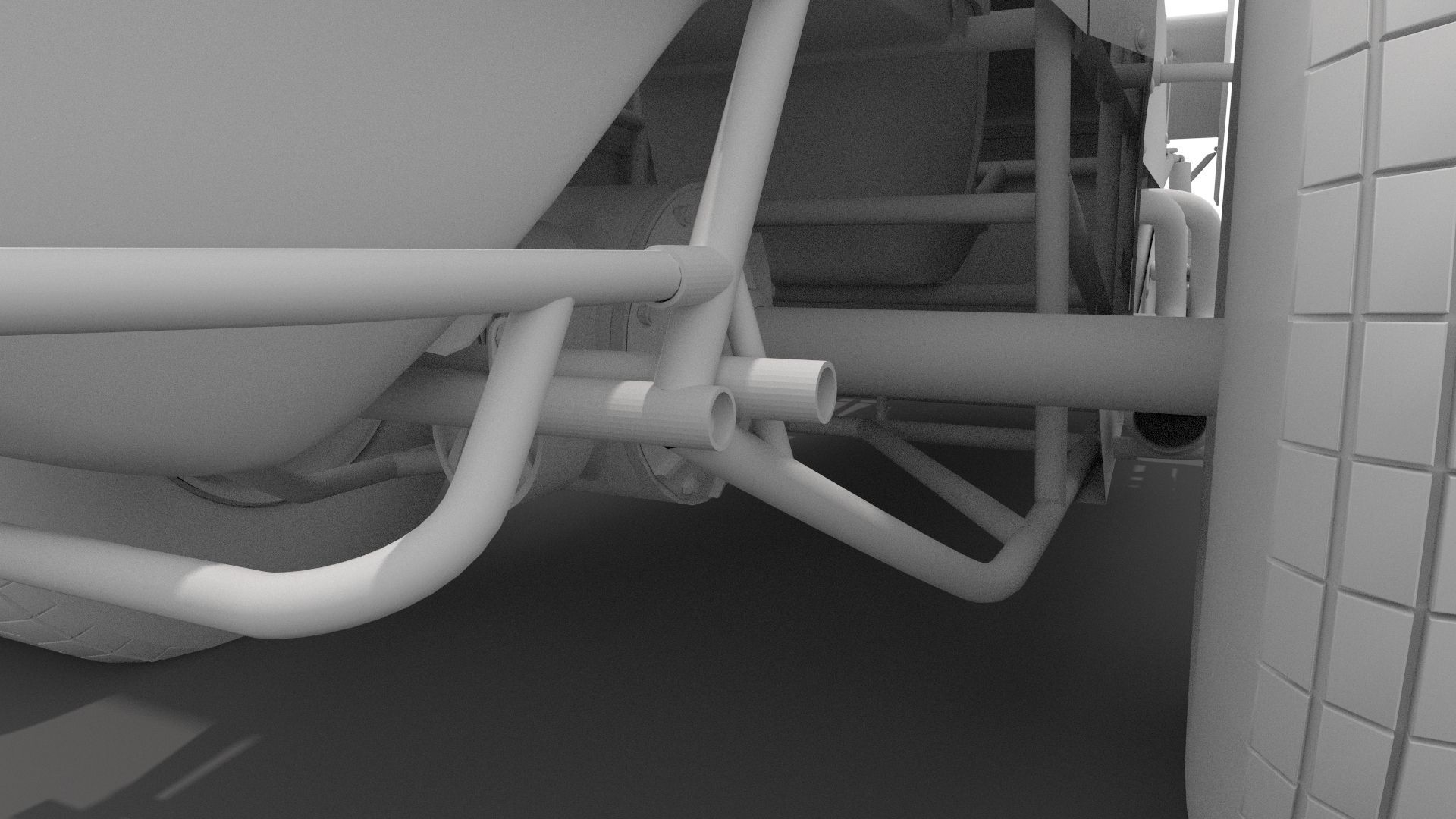 3D Model of a Sprint Car by Media Pixel 3D model_6