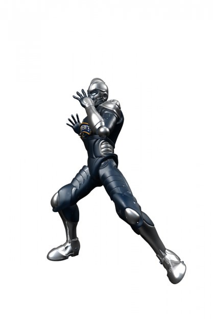 Robot  Rigget men Free low-poly 3D model_4