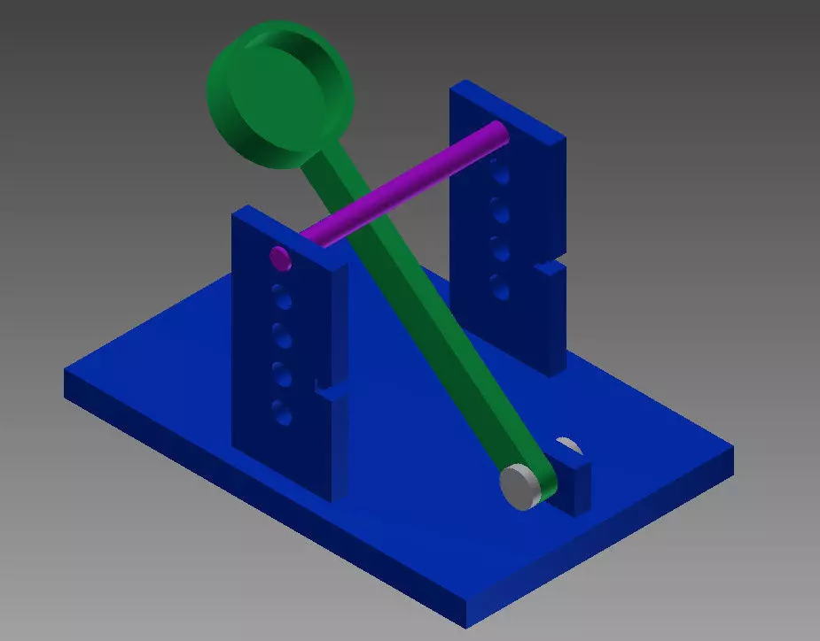 Physics Catapult Free 3D print model_0