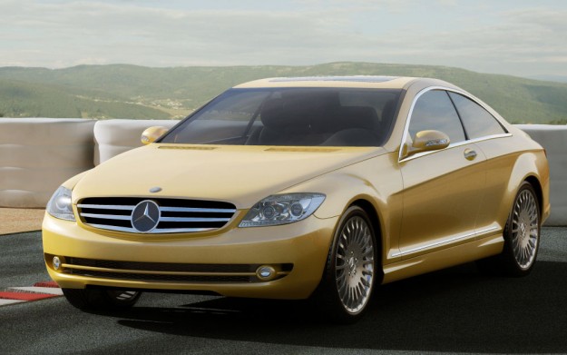 Mercedes CL 2007 3D model_12