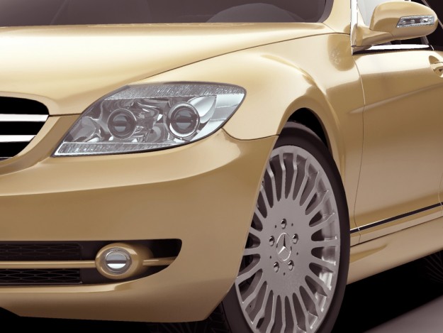 Mercedes CL 2007 3D model_5